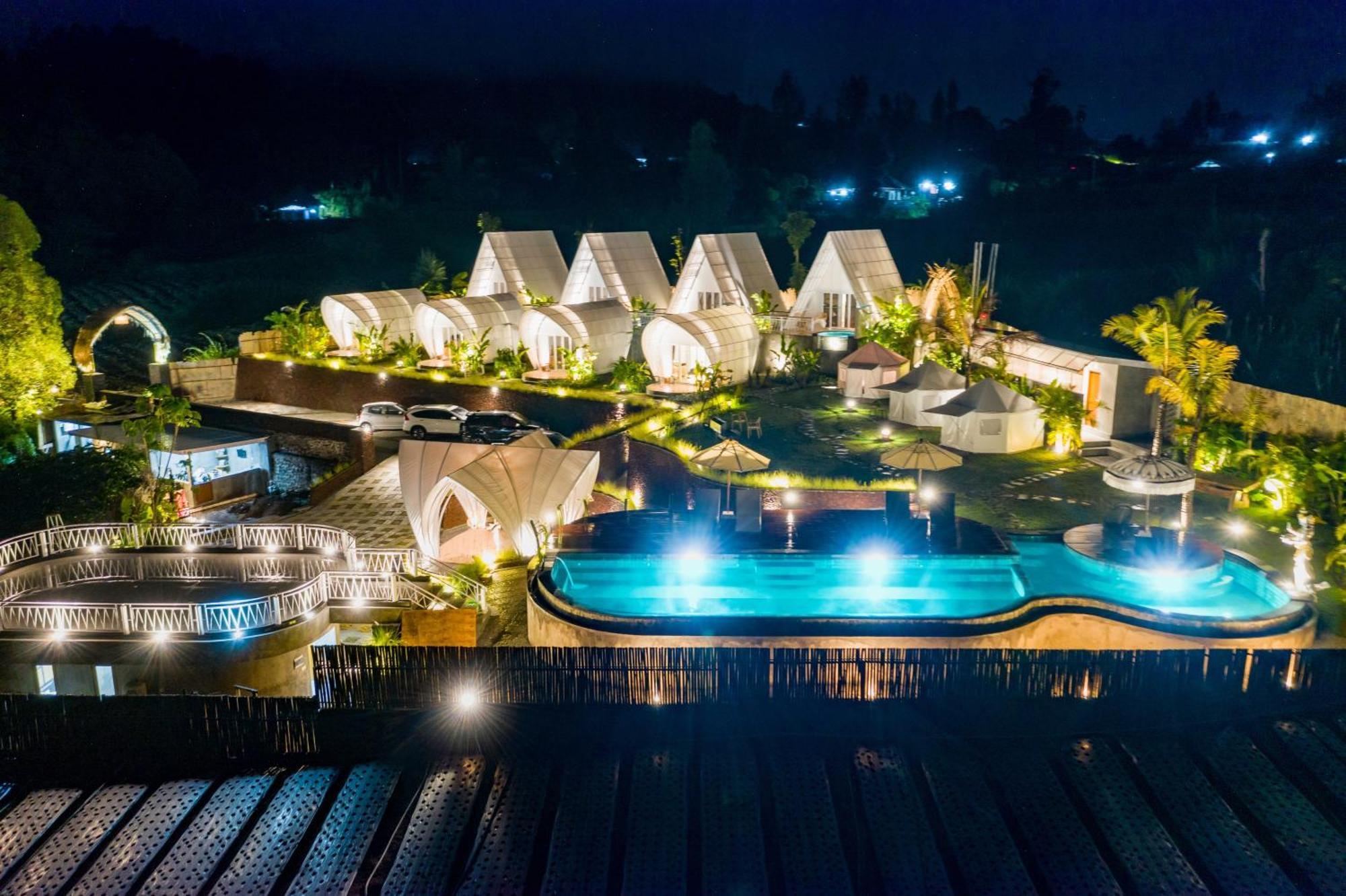 The Dewi Kintamani Luxury Glamping And Natural Hotspring Exterior foto