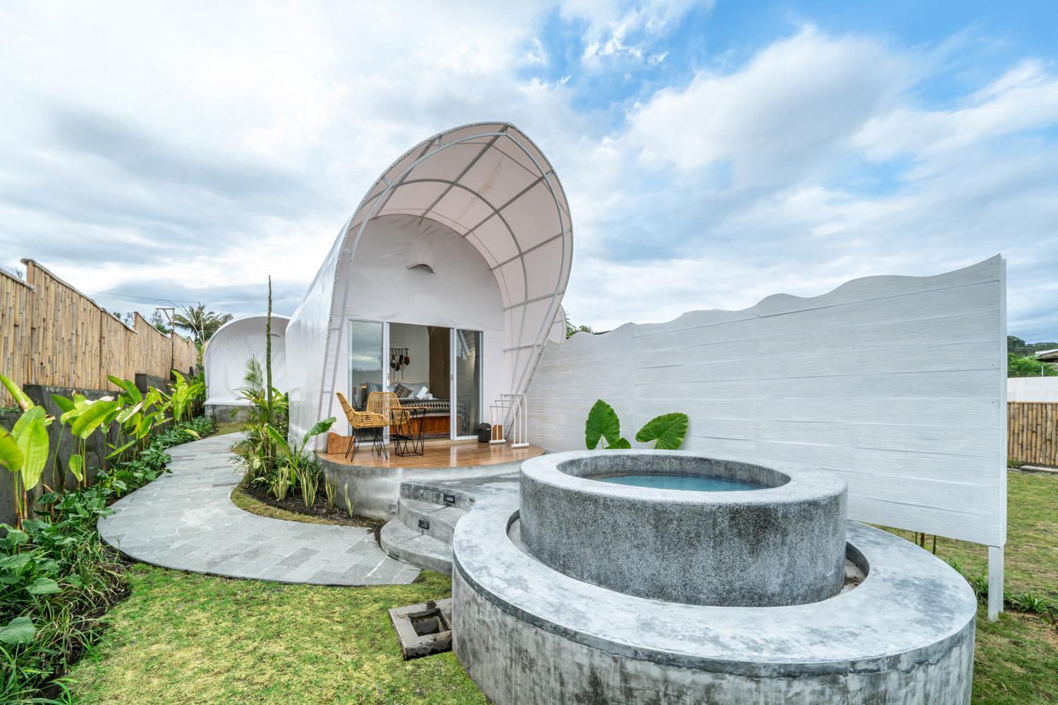 The Dewi Kintamani Luxury Glamping And Natural Hotspring Exterior foto